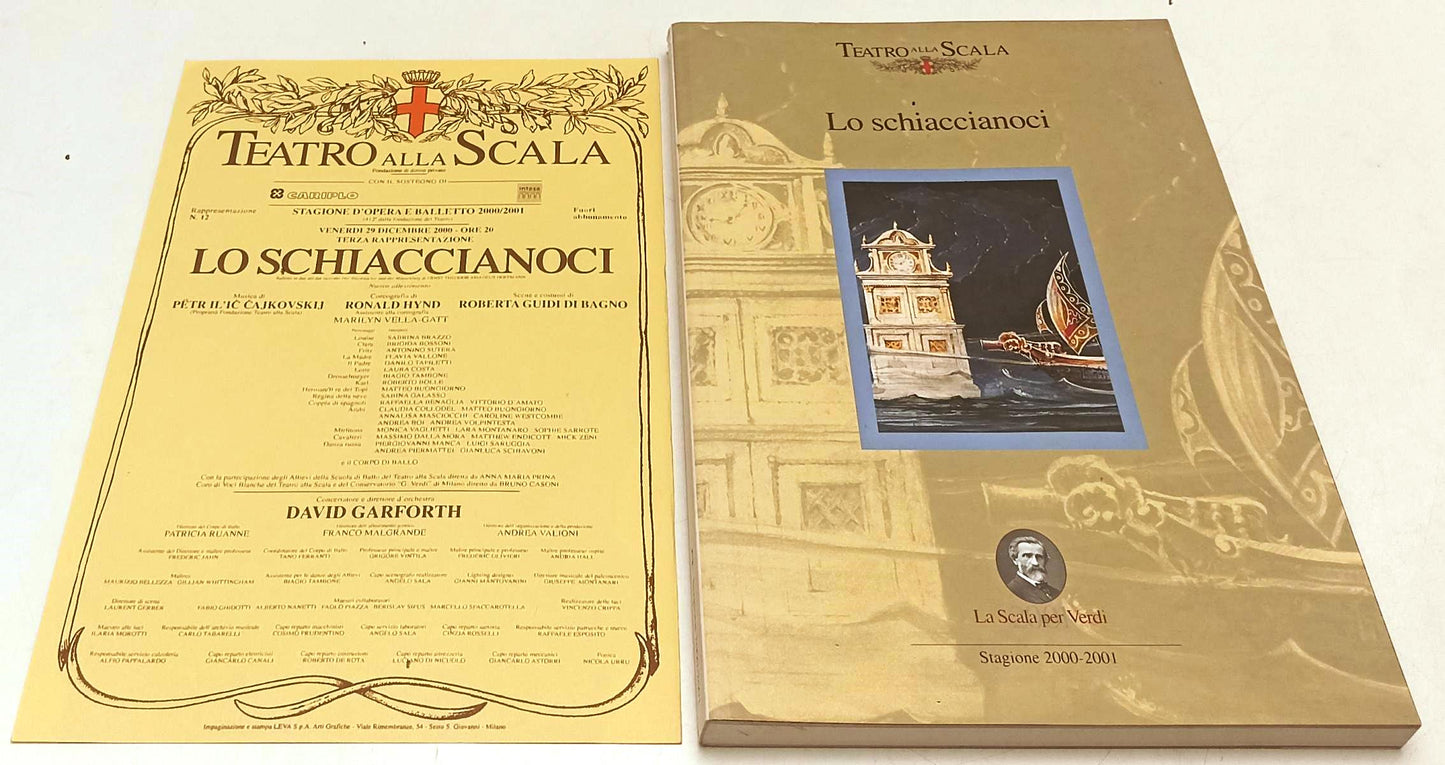 LT- TEATRO ALLA SCALA STAGIONE 2000/2001 LO SCHIACCIANOCI PER VERDI - YFS977