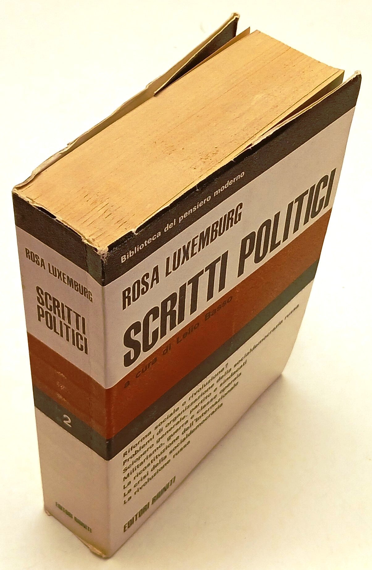 LS- SCRITTI POLITICI - ROSA LUXEMBURG - EDITORI RIUNITI ---- B- ZFS62