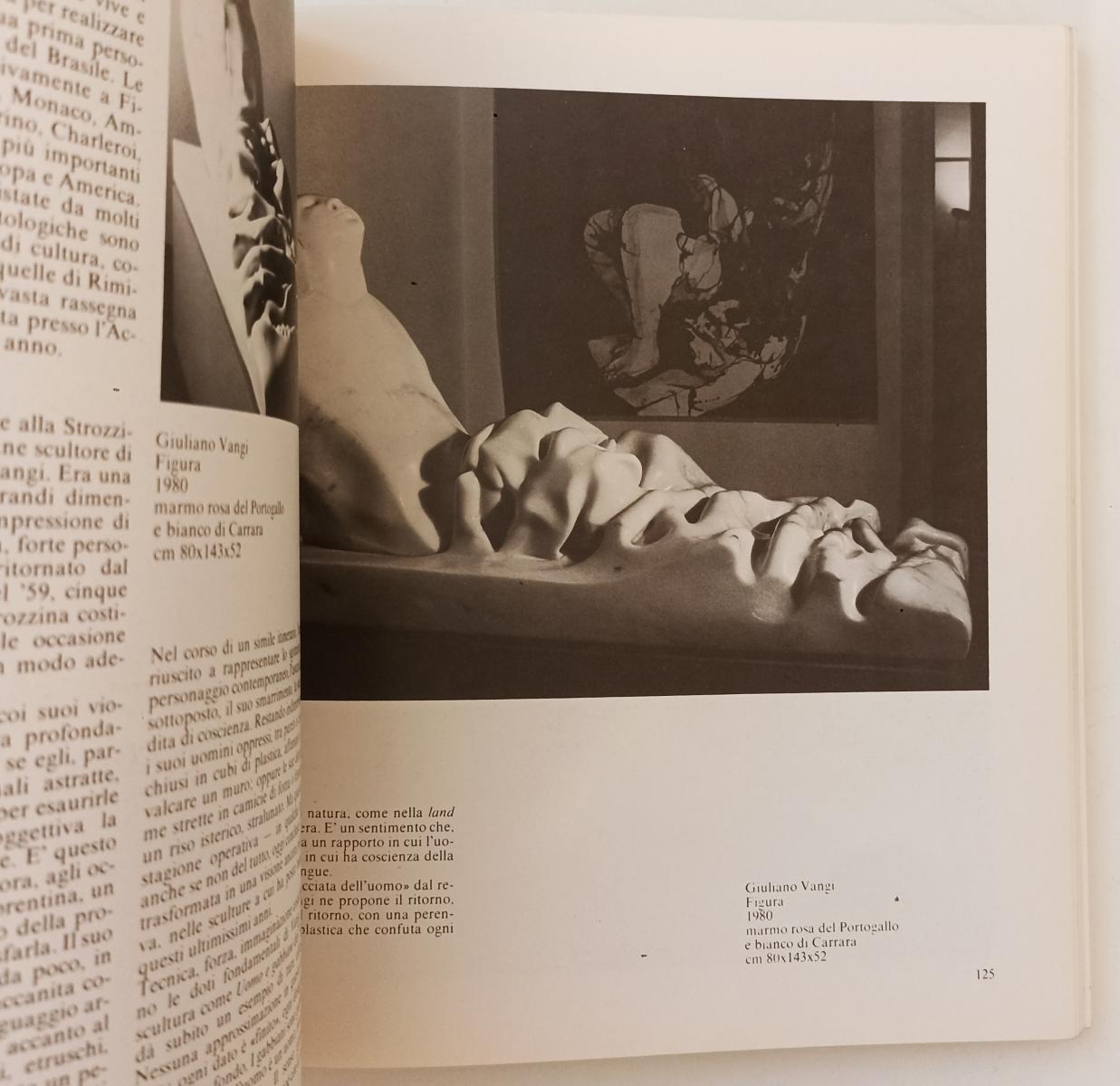 LT- SCULTURA MARMO LAVORO TRIENNALE - MARMI E MACCHINE CARRARA -- 1981- B- YFS71