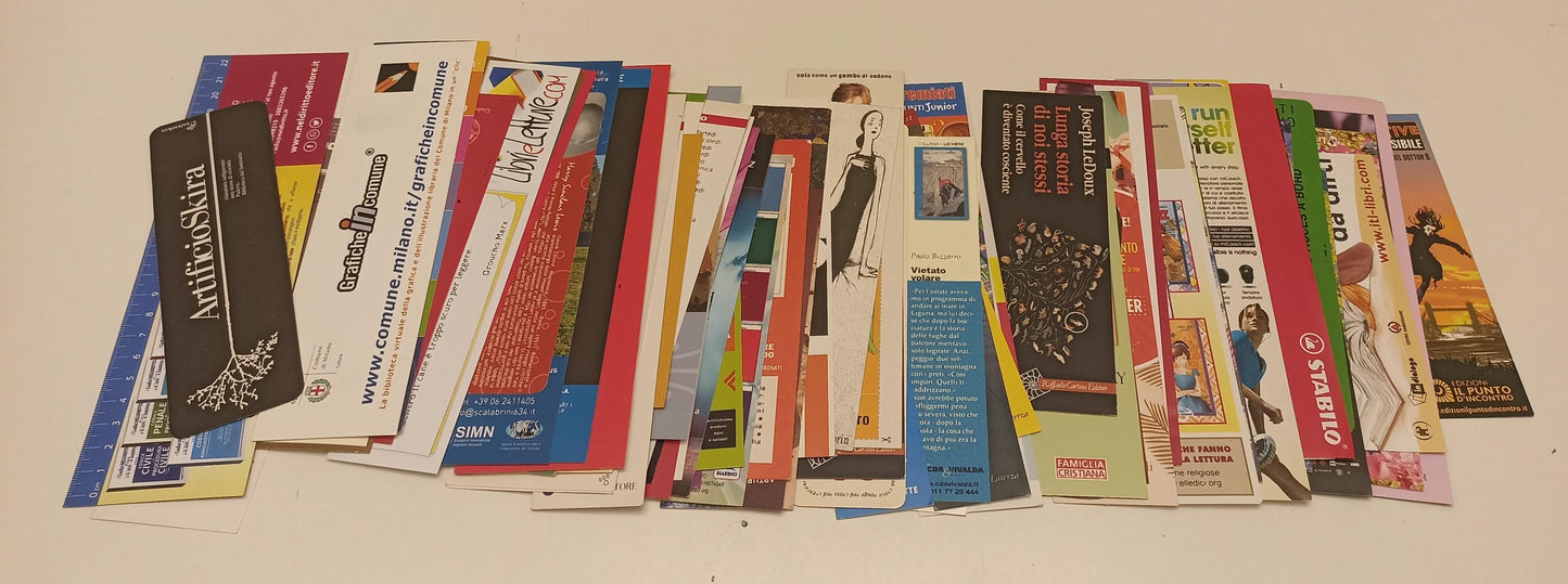 CV- LOTTO 60 SEGNALIBRO SEGNALIBRI - RVSa127