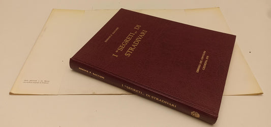 LZ- I SEGRETI "SEGRETI" DI STRADIVARI - SIMONE F. SACCONI ---- 1979- CS- YFS136