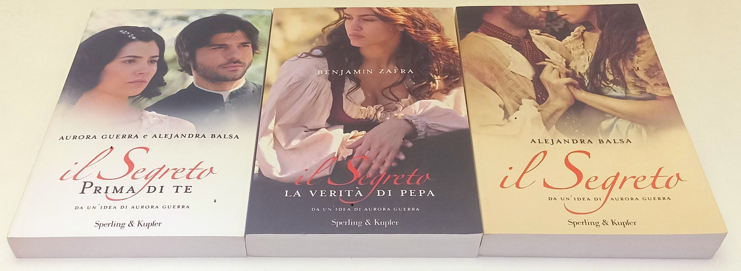 LN- IL SEGRETO 3 VOLUMI - ALEJANDRA BALSA - SPERLING & KUPFER--- 2014- B- YFS967