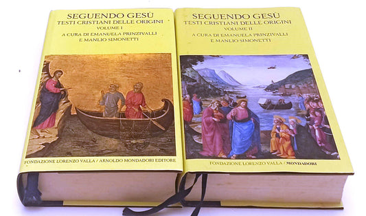 LD- SEGUENDO GESU' VOLUMI I/II - PRINZIVALLI SIMONETTI- MONDADORI---- CS- ZFS161