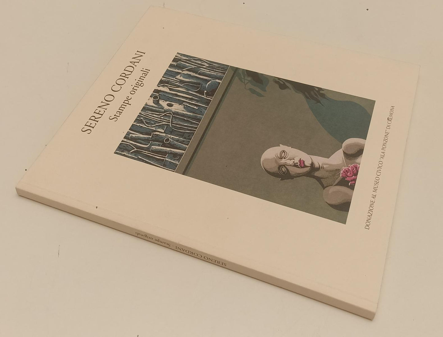 LT- SERENO CORDANI STAMPE ORIGINALI CATALOGO MOSTRA MUSEO ALA PONZONE- B- YFS234