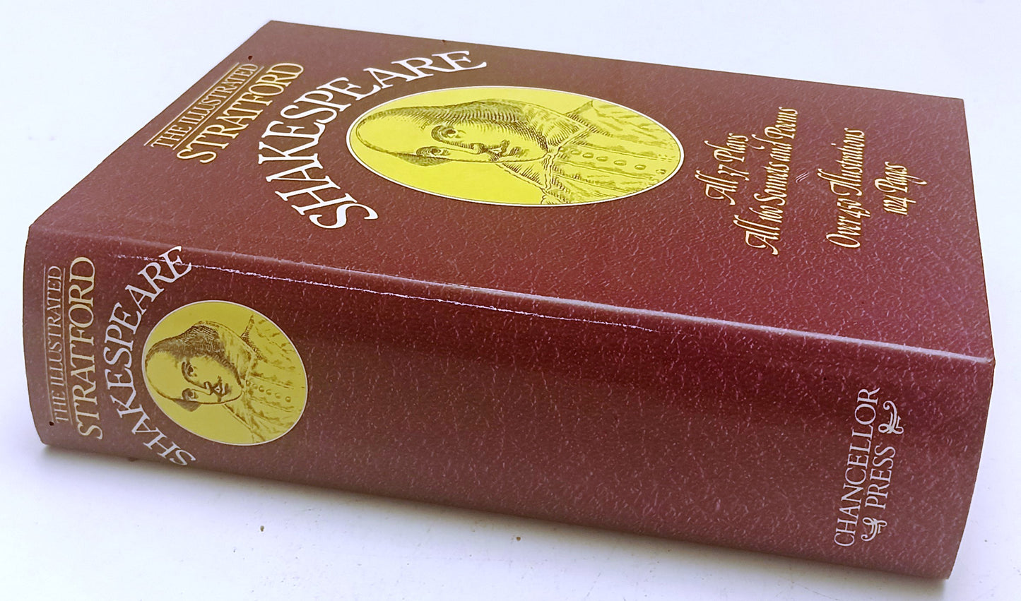 LZ- THE ILLUSTRATED STRATTFORD SHAKESPEARE PLAYS SONNETS POEMS- 1987- CS- YFS581