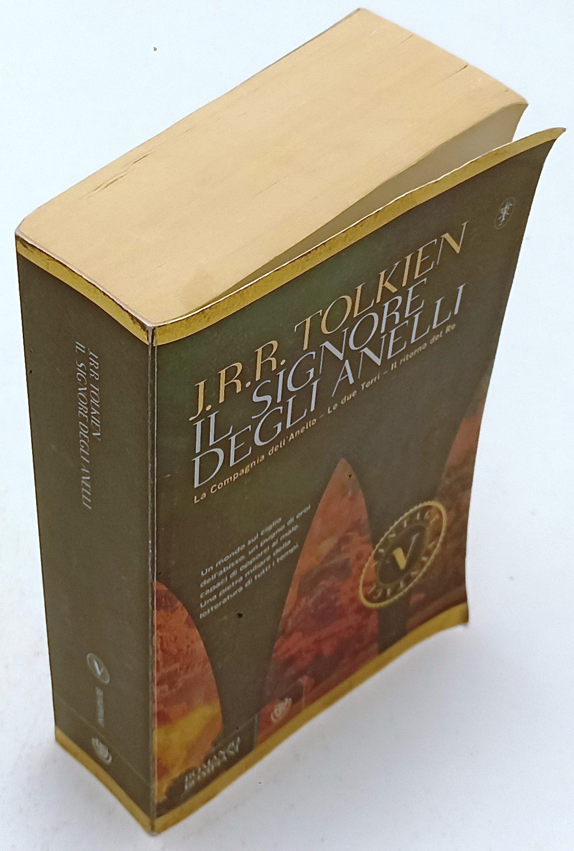 LF- IL SIGNORE DEGLI ANELLI - J.R.R. TOLKIEN - BOMPIANI - VINTAGE --- B - XFS