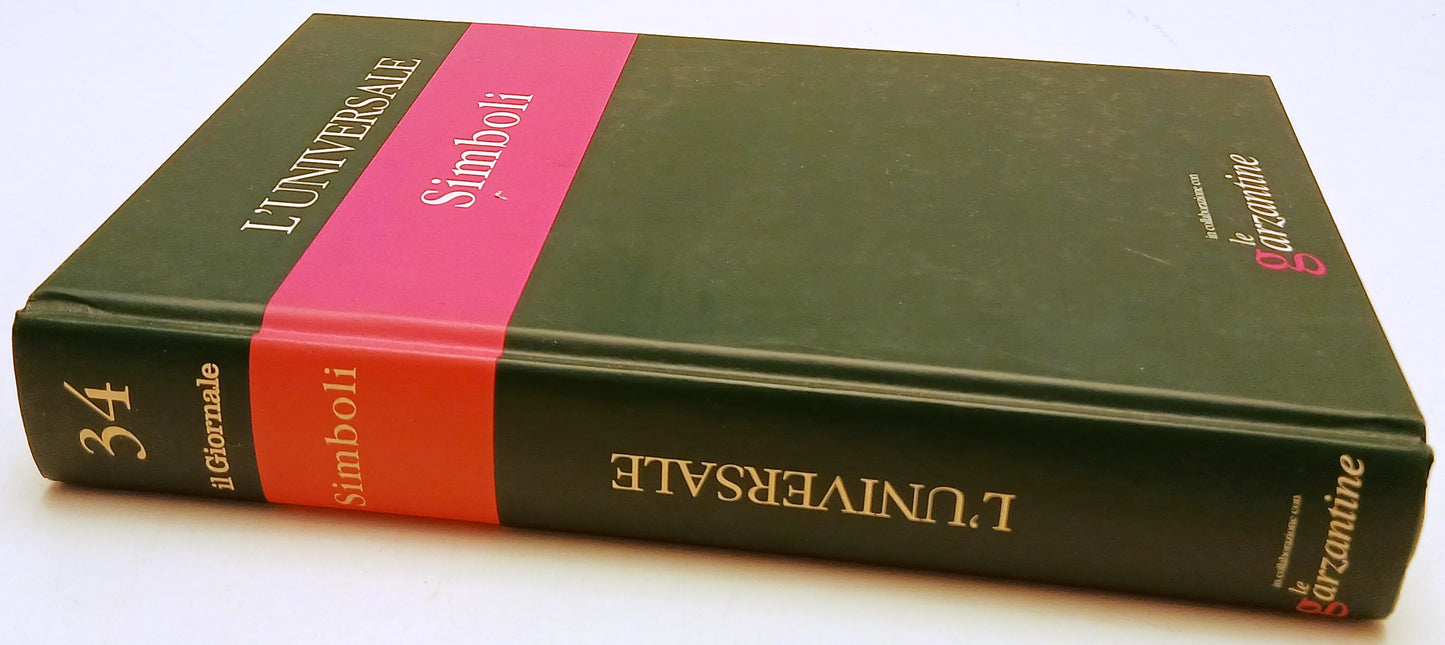 L'Universale Enciclopedia Tematica 34 Simboli - Il Giornale Garzantine - ZFS125