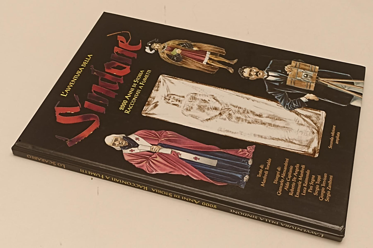 FV- L'AVVENTURA DELLA SINDONE 2000 ANNI STORIA A FUMETTI -- LO SCARABEO-- C- B24