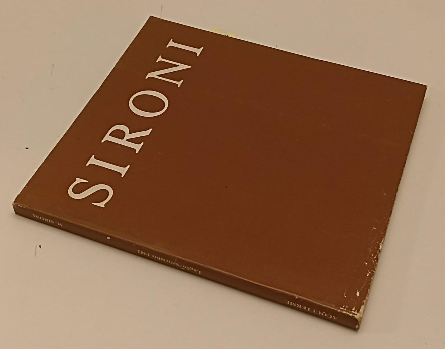 LT- MARIO SIRONI CATALOGO MOSTRA- BRUNO GIANFERRARI- AQUI TERME- 1982- B- XFS183