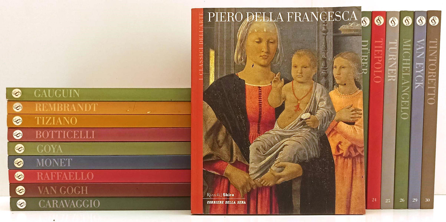 LT- LOTTO I CLASSICI DELL'ARTE 27 NUMERI - SKIRA CORRIERE DELLA SERA - BLCP4