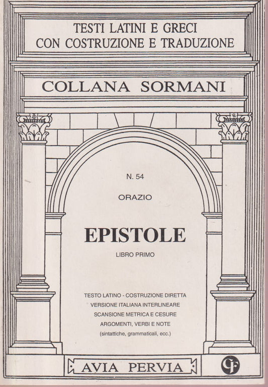 Testi Latini e Greci costruzione traduzione - Pervia Sormani- scegli titolo- XFS
