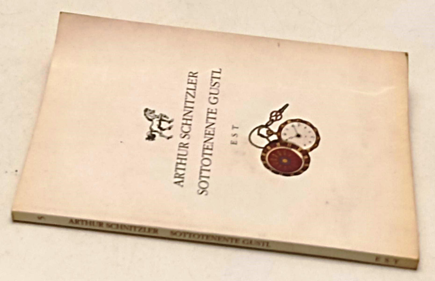 SOTTOTENENTE GUSTL - ARTHUR SCHNITZLER - STUDIO TESI --- 1993 - B - YFS594