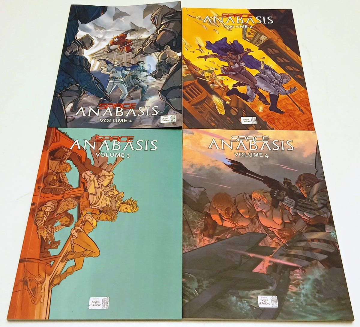 Space Anabasis volumi 1/4- Francesco Vacca Polelli Consonni- Segni d'Autore- B26