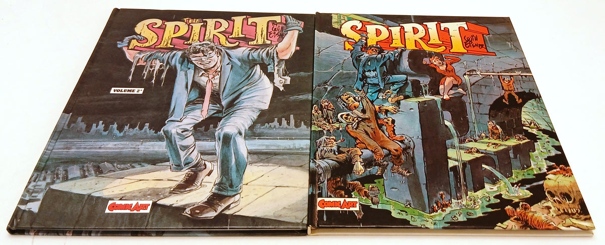 FV- THE SPIRIT 2 VOLUMI - WILL EISNER - COMIC ART GRANDI EROI -- C- H25