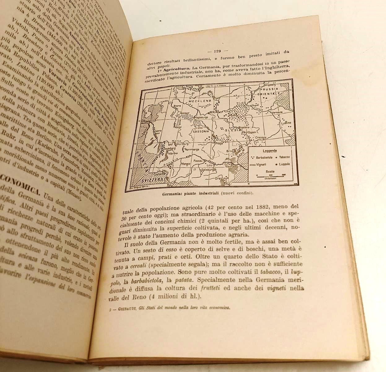 LS- GLI STATI DEL MONDO NELLA LORO VITA ECONOMICA - GRIBAUDI - 1941 - B- ZFS181