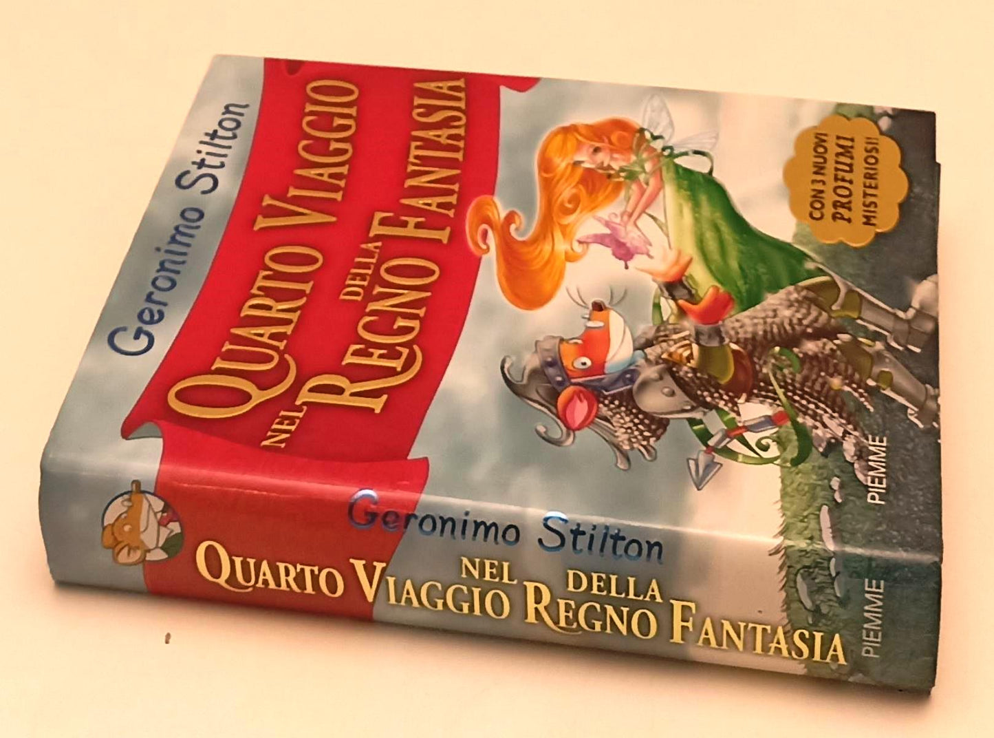 LN2- GERONIMO STILTON QUARTO VIAGGIO REGNO DELLA FANTASIA - PIEMME - CS - JXS254