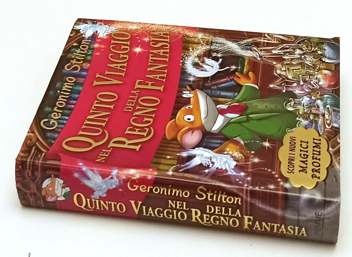 LN2- GERONIMO STILTON QUINTO VIAGGIO REGNO DELLA FANTASIA - PIEMME - CS - JXS254