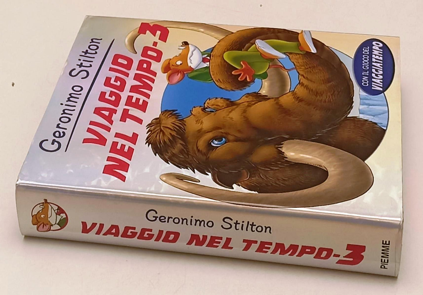 LN2- GERONIMO STILTON VIAGGIO NEL TEMPO 3 - PIEMME - CS - JXS253
