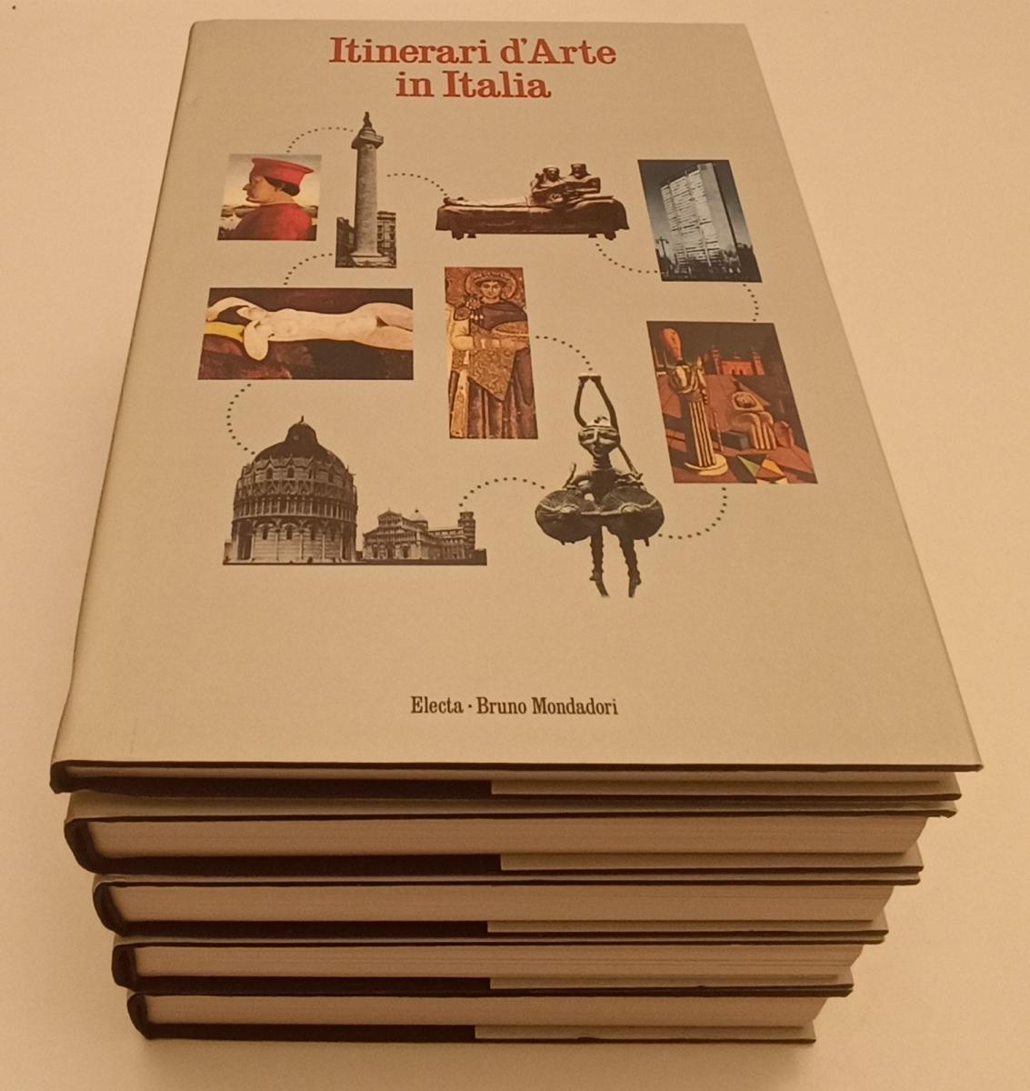 LT- STORIA DELL'ARTE ITALIANA 5 VOLUMI COFANETTO -- ELECTA MONDADORI--- 1988- CS- YFS