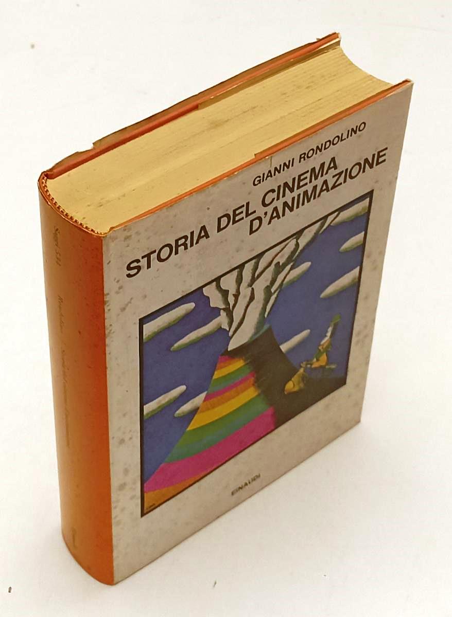 LS- STORIA DEL CINEMA D'ANIMAZIONE - RONDOLINO - EINAUDI-- 1a ED.- 1974- CS- XFS