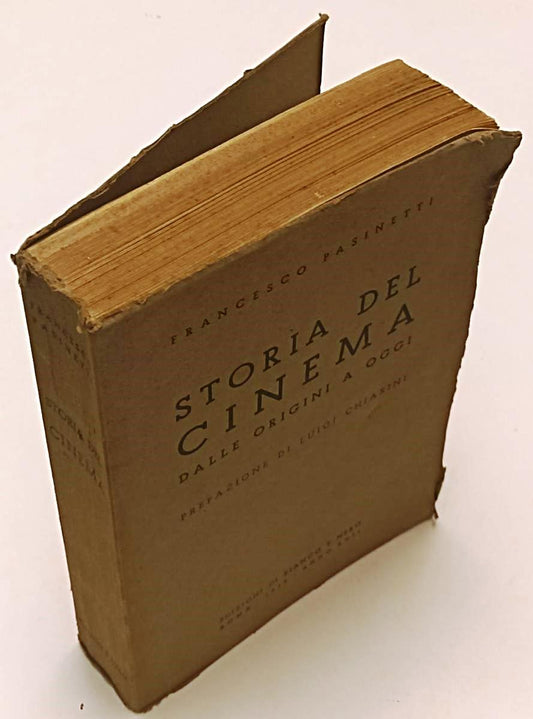 LW- STORIA DEL CINEMA ORIGINI A OGGI - PASINETTI- BIANCO E NERO- 1939- B- YFS661
