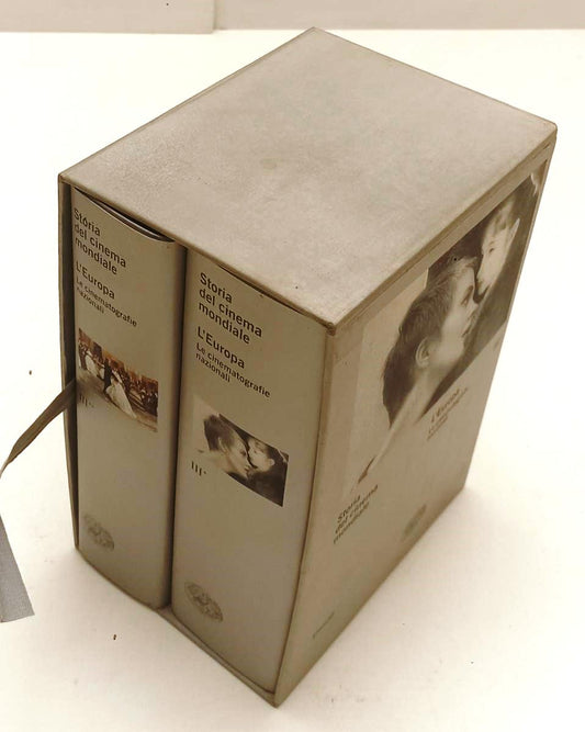 LW- STORIA DEL CINEMA MONDIALE III 2 VOLUMI L'EUROPA- EINAUDI- 1a- 2000- CS- XFS