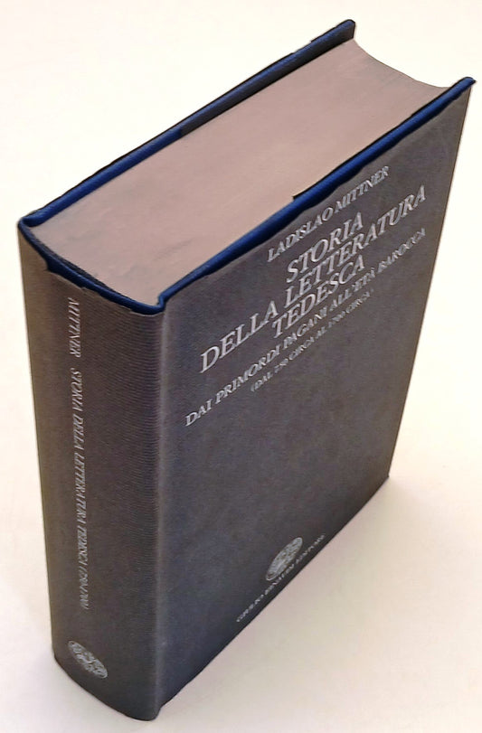 LS- STORIA DELLA LETTERATURA TEDESCA- LEDISLAO MITTNER- EINAUDI--- 1977- CS- XFS