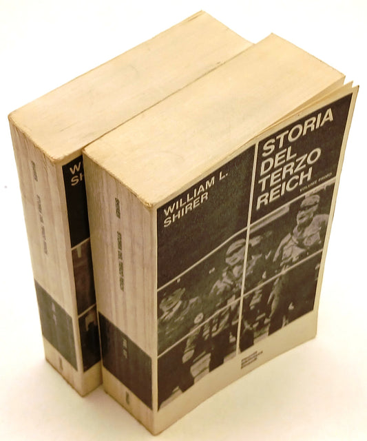 LS- STORIA DEL TERZO REICH 1/2 - WILLIAM SHIRER - EINAUDI- PICCOLA BIBLIOTECA- B- XFS