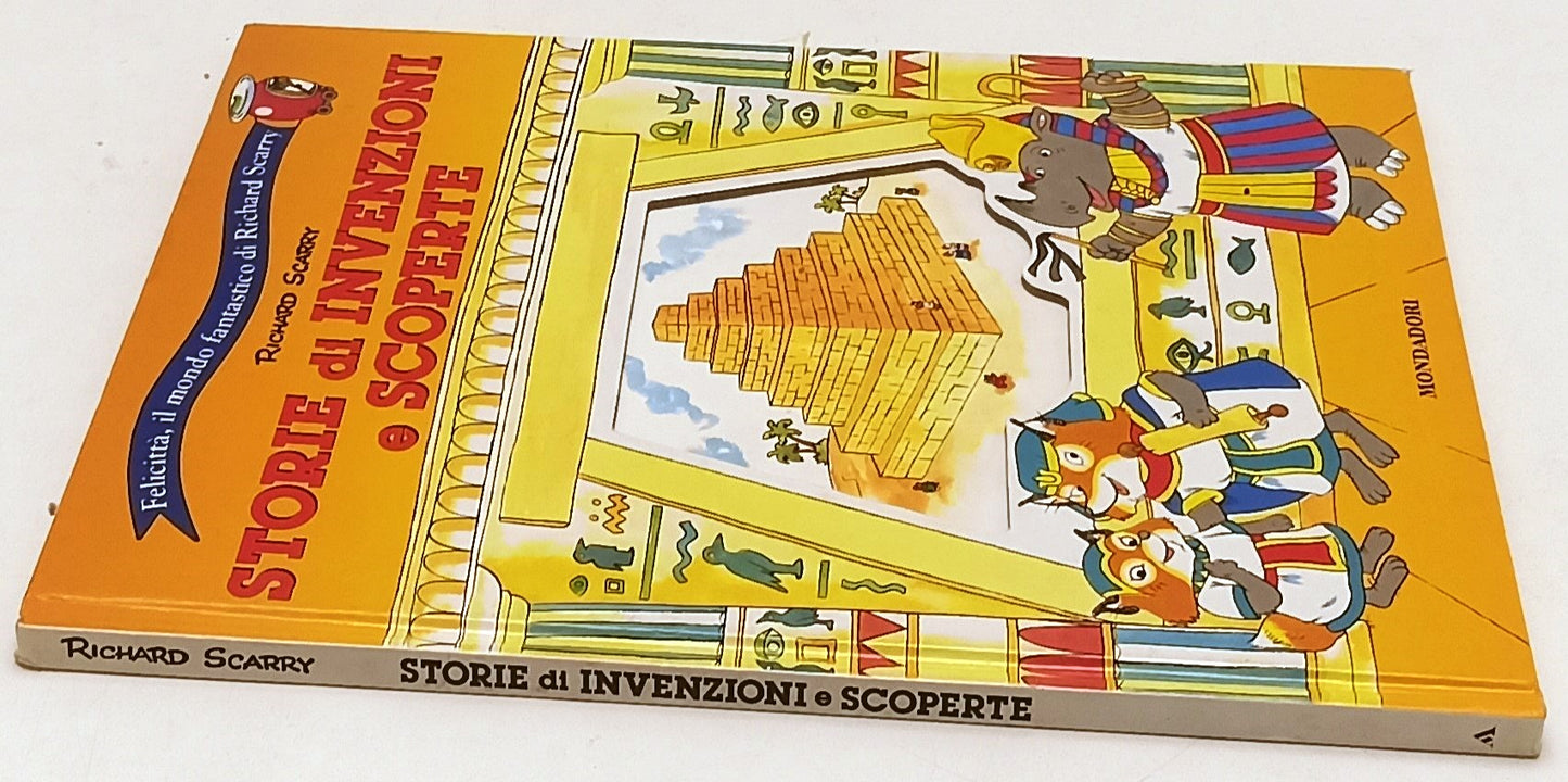 LB- STORIE DI INVENZIONI E SCOPERTE - RICHARD SCARRY- MONDADORI- 1998- C- YFS713