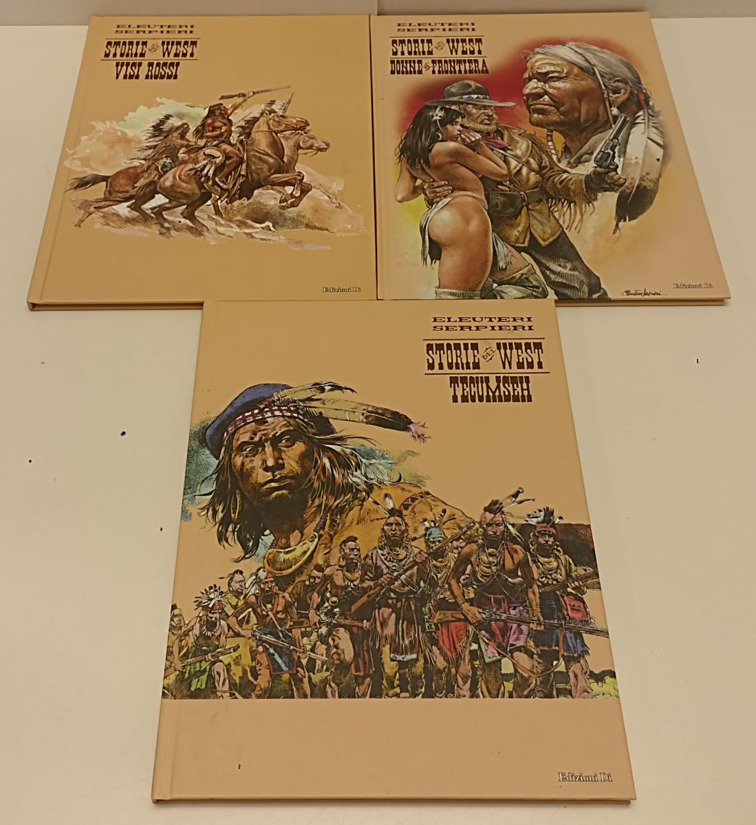 FV- STORIE DEL WEST VOLUMI 1/7 - ELEUTERI SERPIERI - EDIZIONI Di -- C - C24