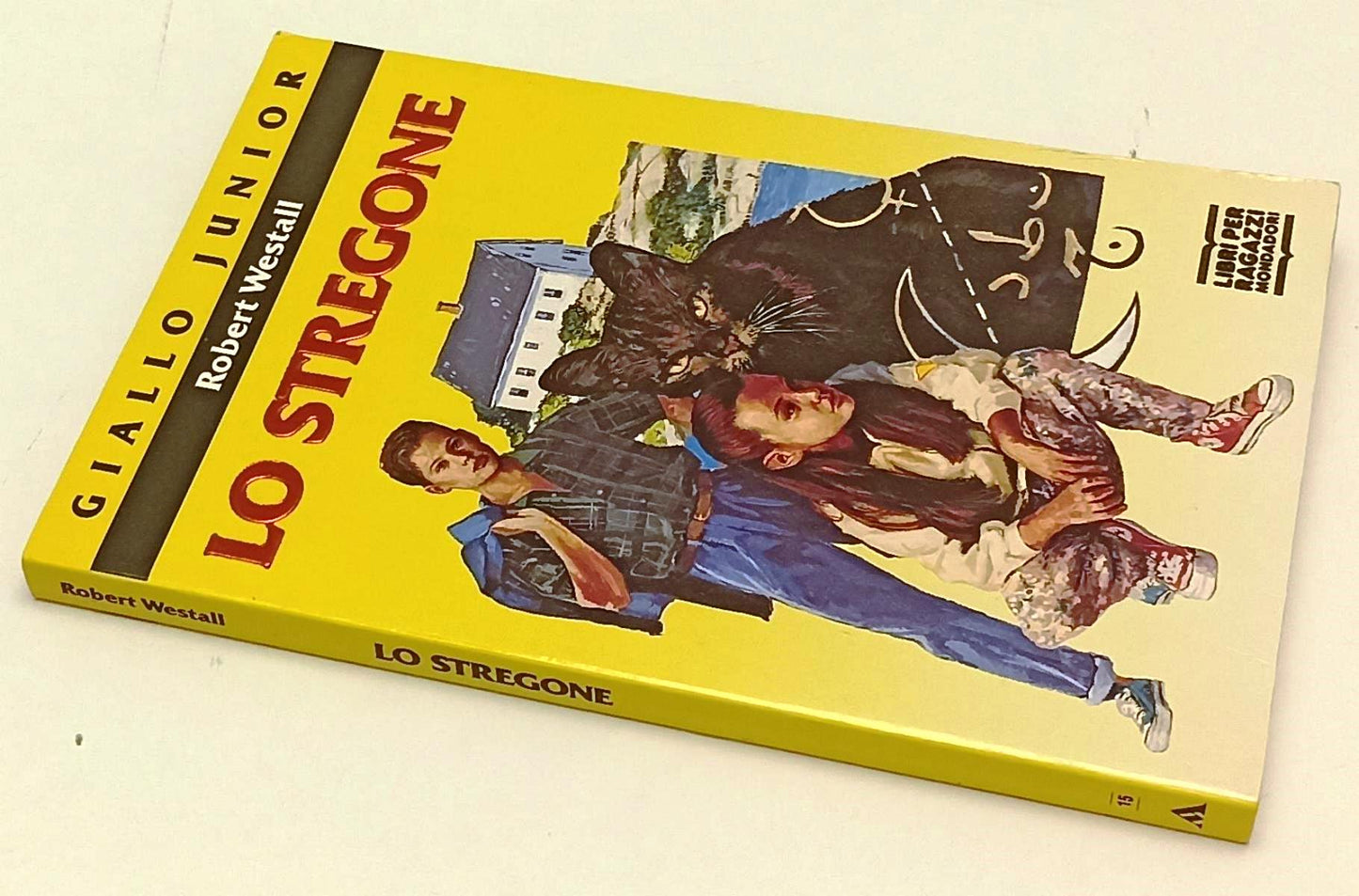 LN2- LO STREGONE - ROBERT WESTALL - MONDADORI GIALLO JUNIOR - B - XFS