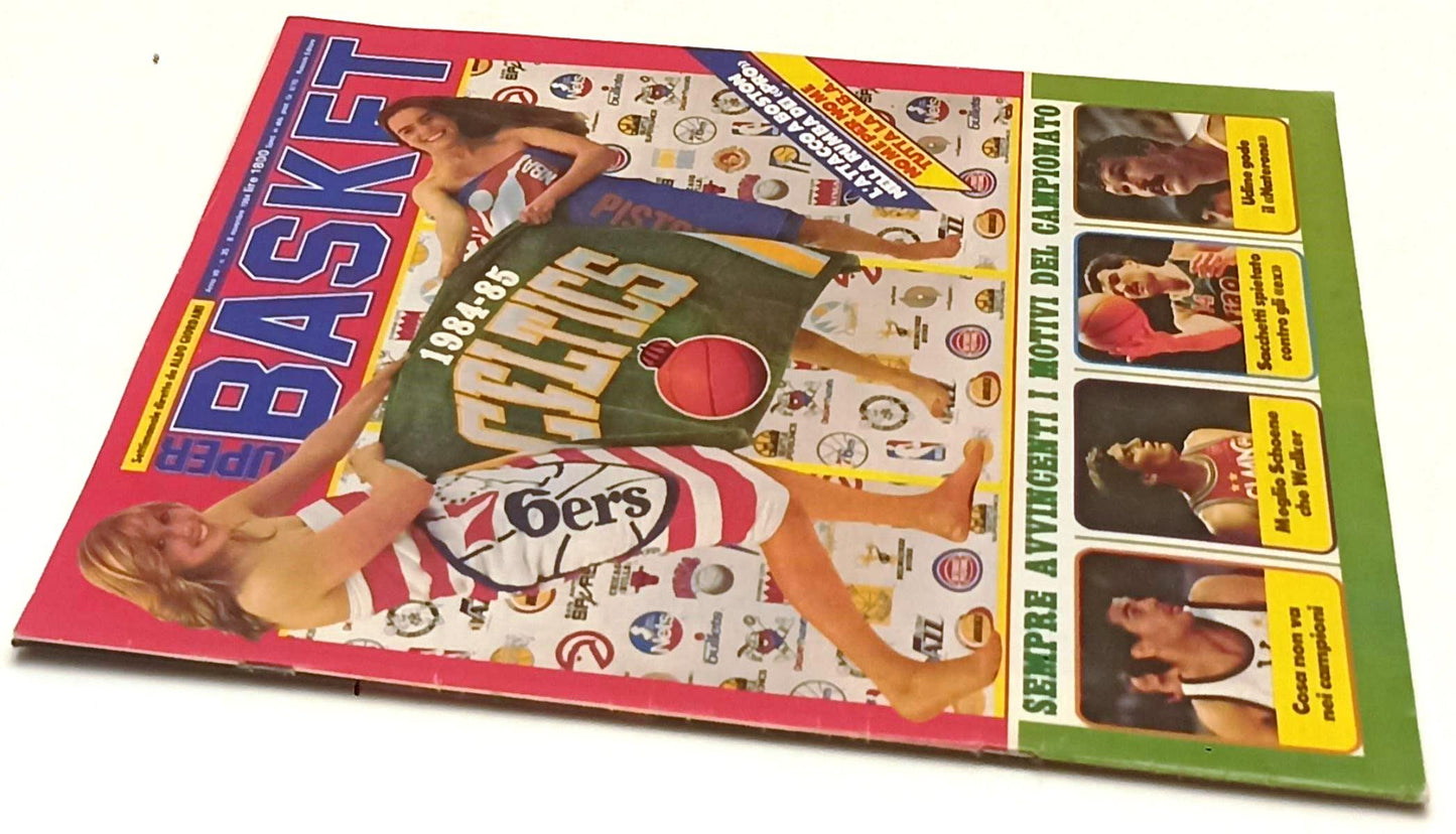 LR- RIVISTA SUPER BASKET N.35 1984 1984/85 CELTICS - RVSa354
