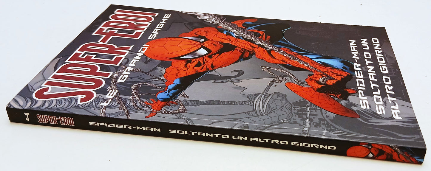 FS- SUPER-EROI LE GRANDI SAGHE N.4 SPIDER-MAN UN ALTRO GIORNO- GAZZETTA SPORT- L25