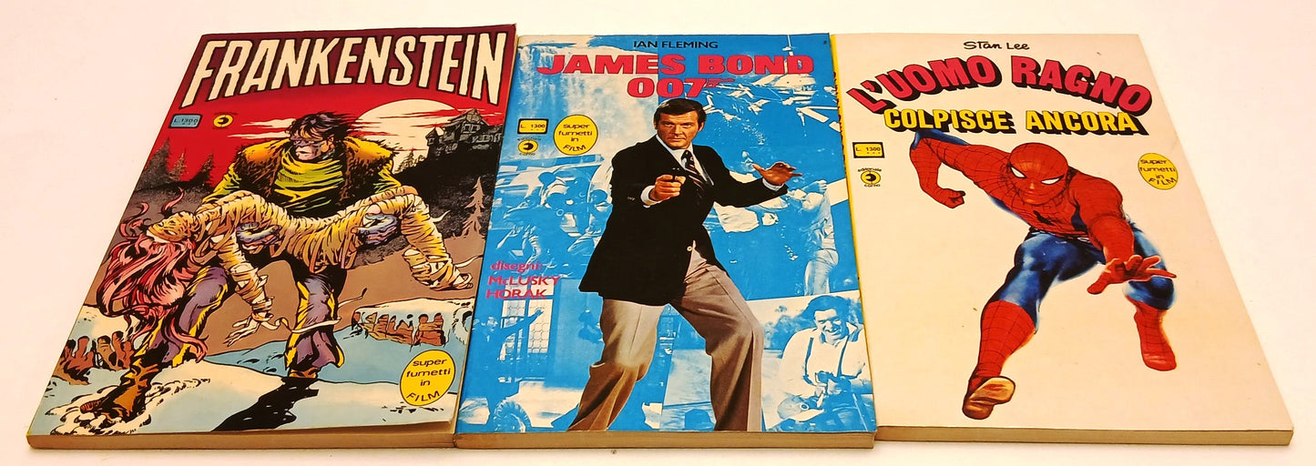 FS- SUPERFUMETTI IN FILM 1/17 (mancano 14,15) -- CORNO - 176 - B - L25