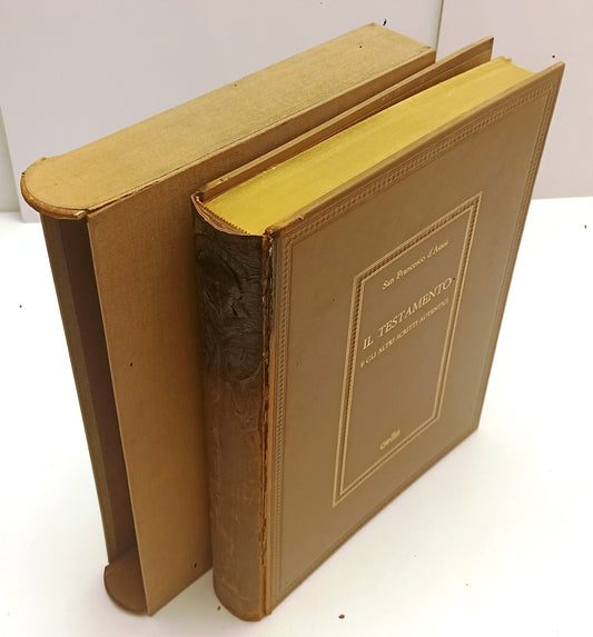 LD- SAN FRANCESCO IL TESTAMENTO E ALTRI SCRITTI AUTENTICI - CANESI- 1968- YFS229