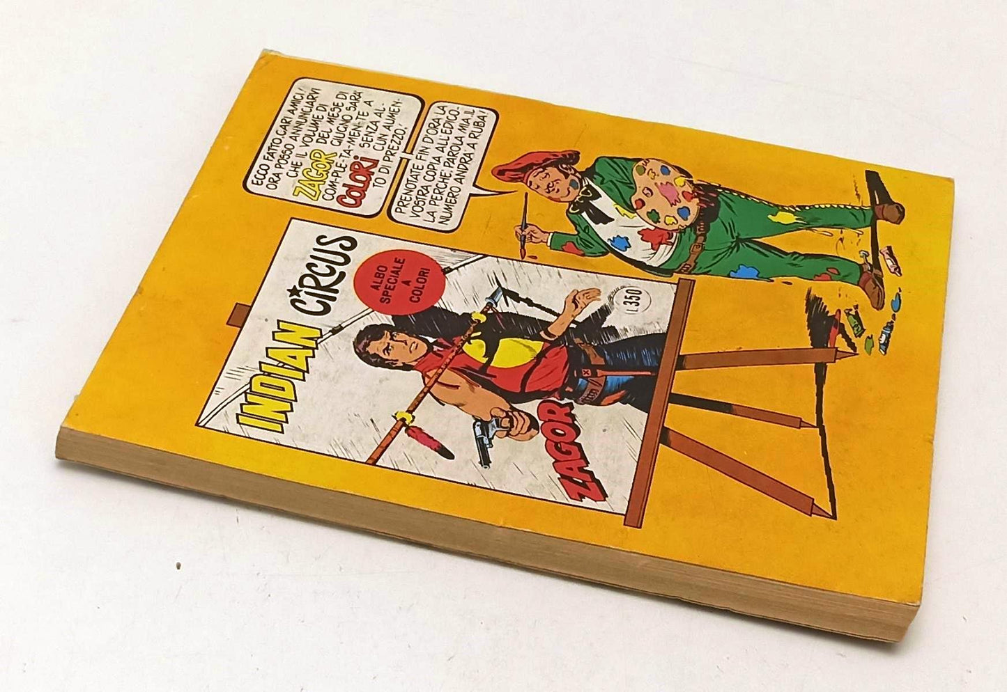 FB- TEX N.100 SUPERTEX A COLORI 350 LIRE -- BONELLI - 1972 - B - D24