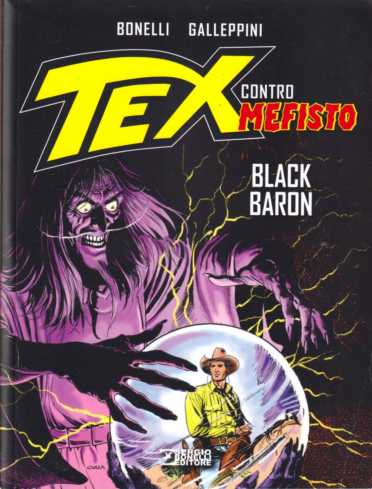 Tex contro Mefisto Black Baron - Bonelli Galleppini - Bonelli - 1a ed.- A26