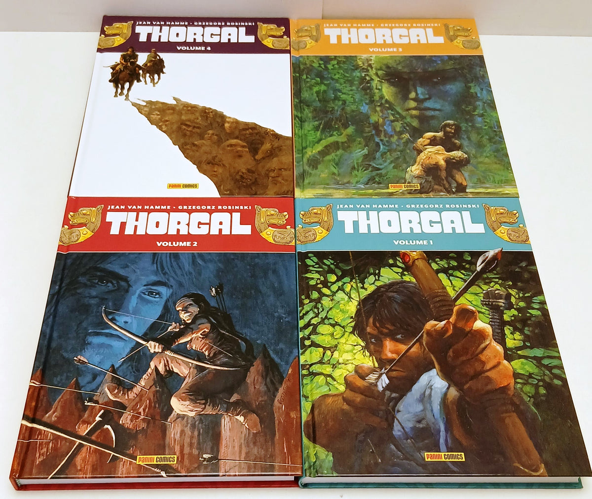 FV- THORGAL DELUXE VOLUMI 1/4 COMPLETA- VAN HAMME ROSINSKI- PANINI- 2020- C- Z25