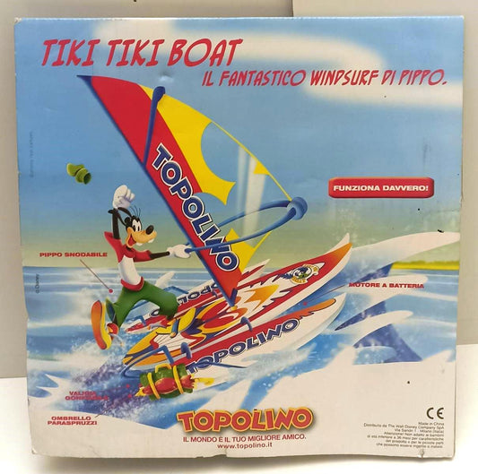 FD- GADGET TIKI TIKI BOAT IL WIND SURF DI PIPPO TOPOLINO N.2645 BLISTERATO - B25