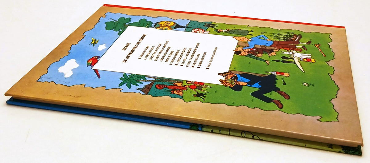 FV- LE AVVENTURE DI TINTIN IN CONGO- HERGE'- COMIC ART GRANDI EROI- 1989- C- H25
