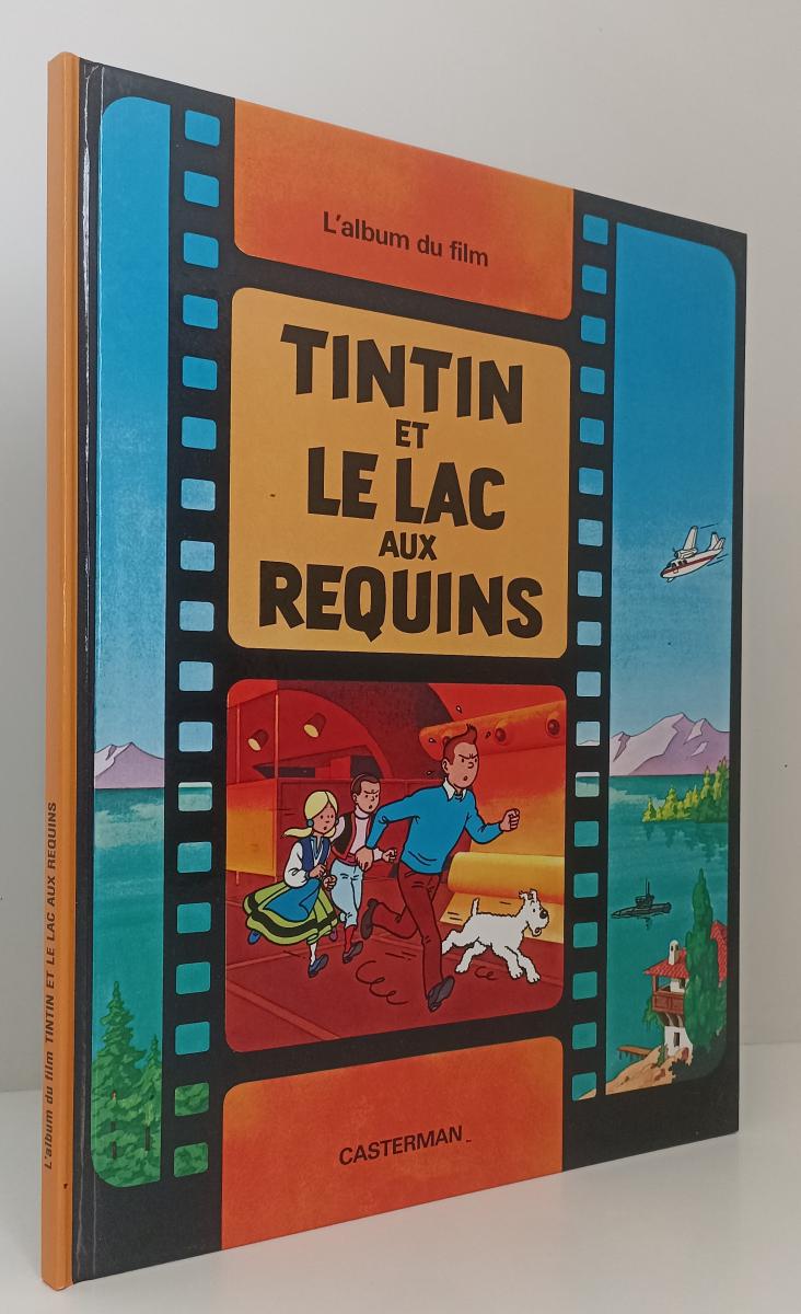 FZ- L'ALBUM DU FILM TINTIN ET LAC AUX REQUINS francese-- CASTERMAN- 1973- C- F23