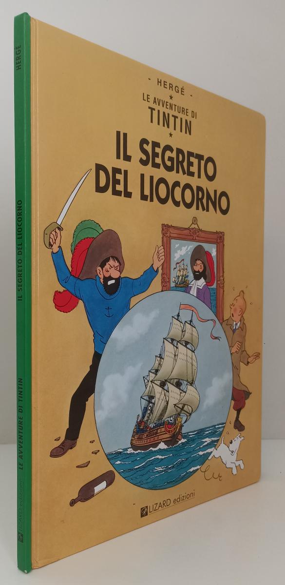 FV- LE AVVENTURE DI TINTIN IL SEGRETO DEL LIOCORNO- HERGE'- LIZARD- 1999- C- F23