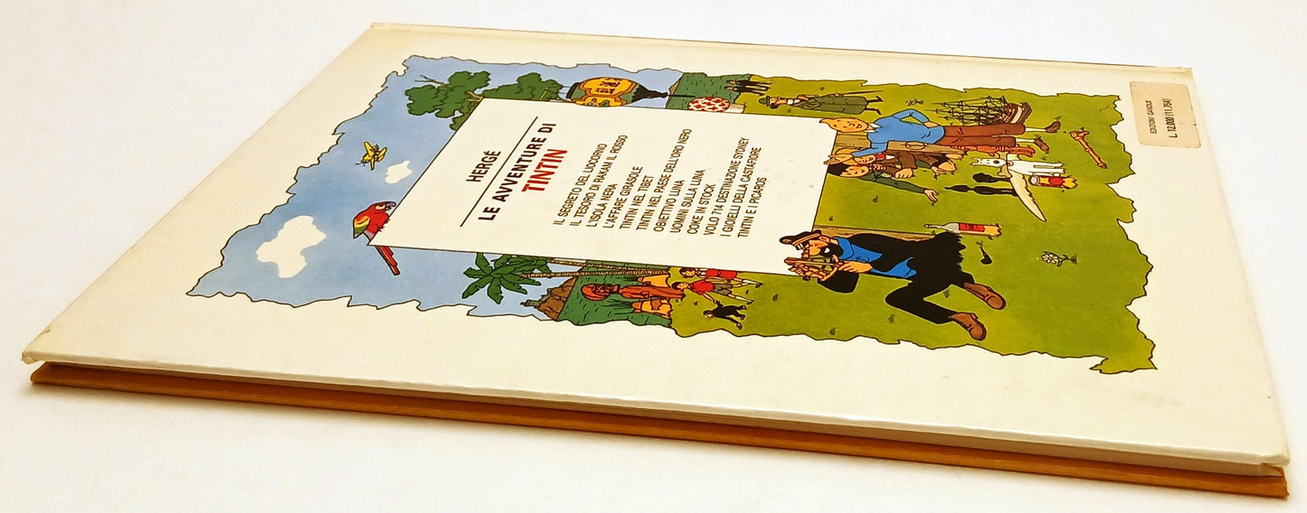 FV- LE AVVENTURE DI TINTIN IL SEGRETO DEL LIOCORNO - HERGE' - GANDUS -- C- H25