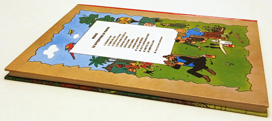 FV- LE AVVENTURE DI TINTIN L'ORECCHIO SPEZZATO - HERGE'- COMIC ART- 1989- C- H25