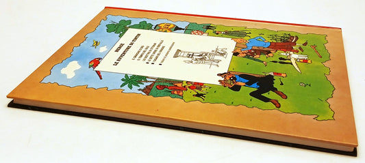 FV- LE AVVENTURE DI TINTIN IL TEMPIO DEL SOLE - HERGE'- COMIC ART - 1987- C- H25