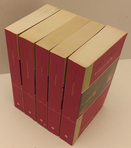LF- SIGNORE DEGLI ANELLI HOBBIT SILMARILLION - J.R.R. TOLKIEN - FANTASY 1/5- XFS