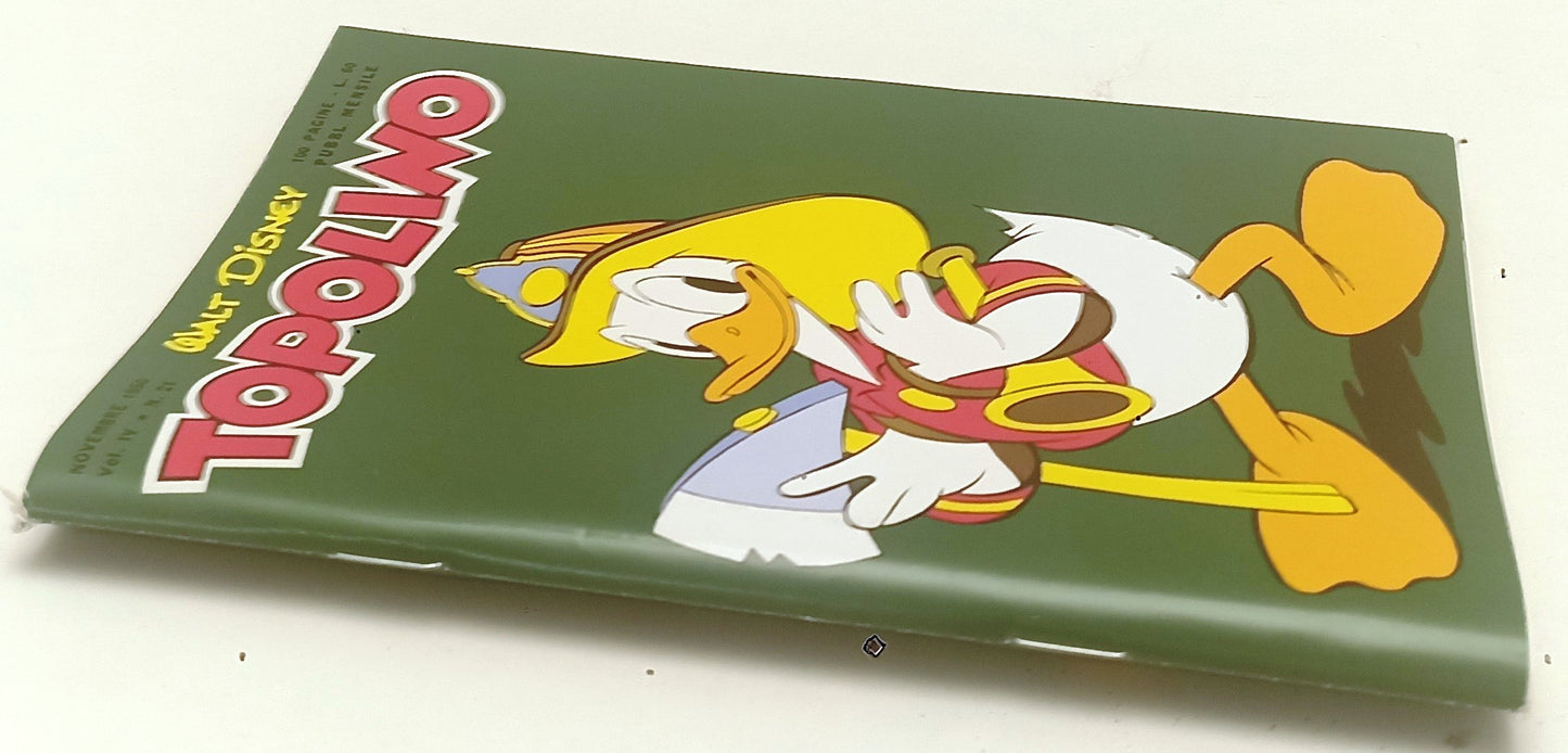FD- TOPOLINO N.21 RISTAMPA ANASTATICA LIBRETTO -- DISNEY MONDADORI -- S - F25