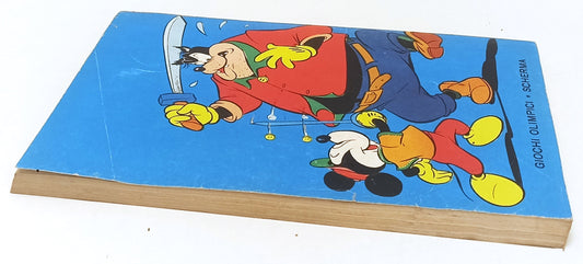 FD- TOPOLINO N.252 CON PUNTI BOLLINO RIVAROSSIE NO FIGURINE- DISNEY- 1960- B-D25