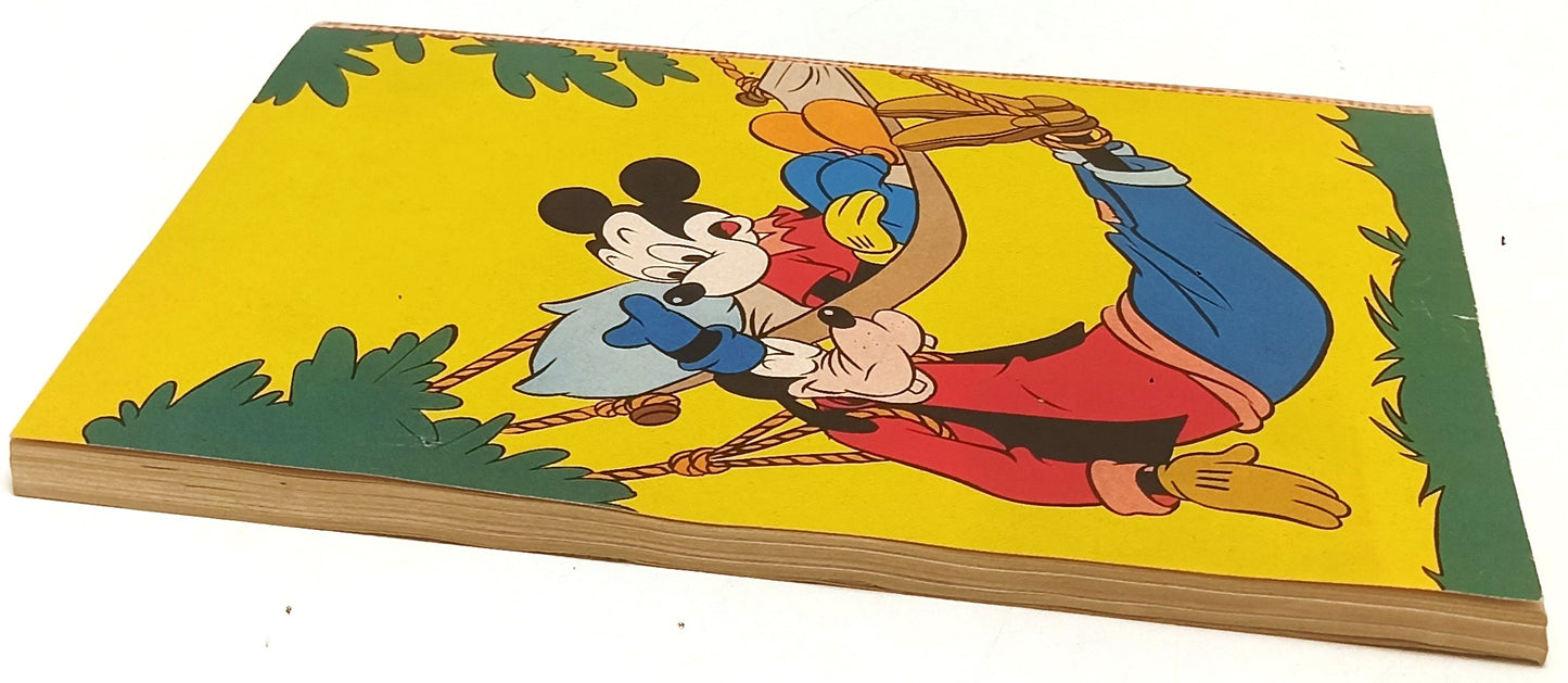 FD- TOPOLINO N.344 COMPLETO DI BOLLINO E FIGURINE - DISNEY - 1962 - B- D25