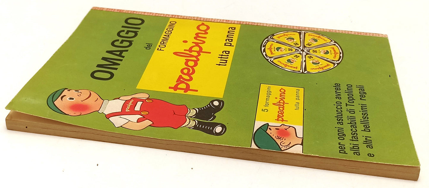 FD- TOPOLINO N.350 COMPLETO DI BOLLINO E FIGURINE -- DISNEY - 1962 - B - D25